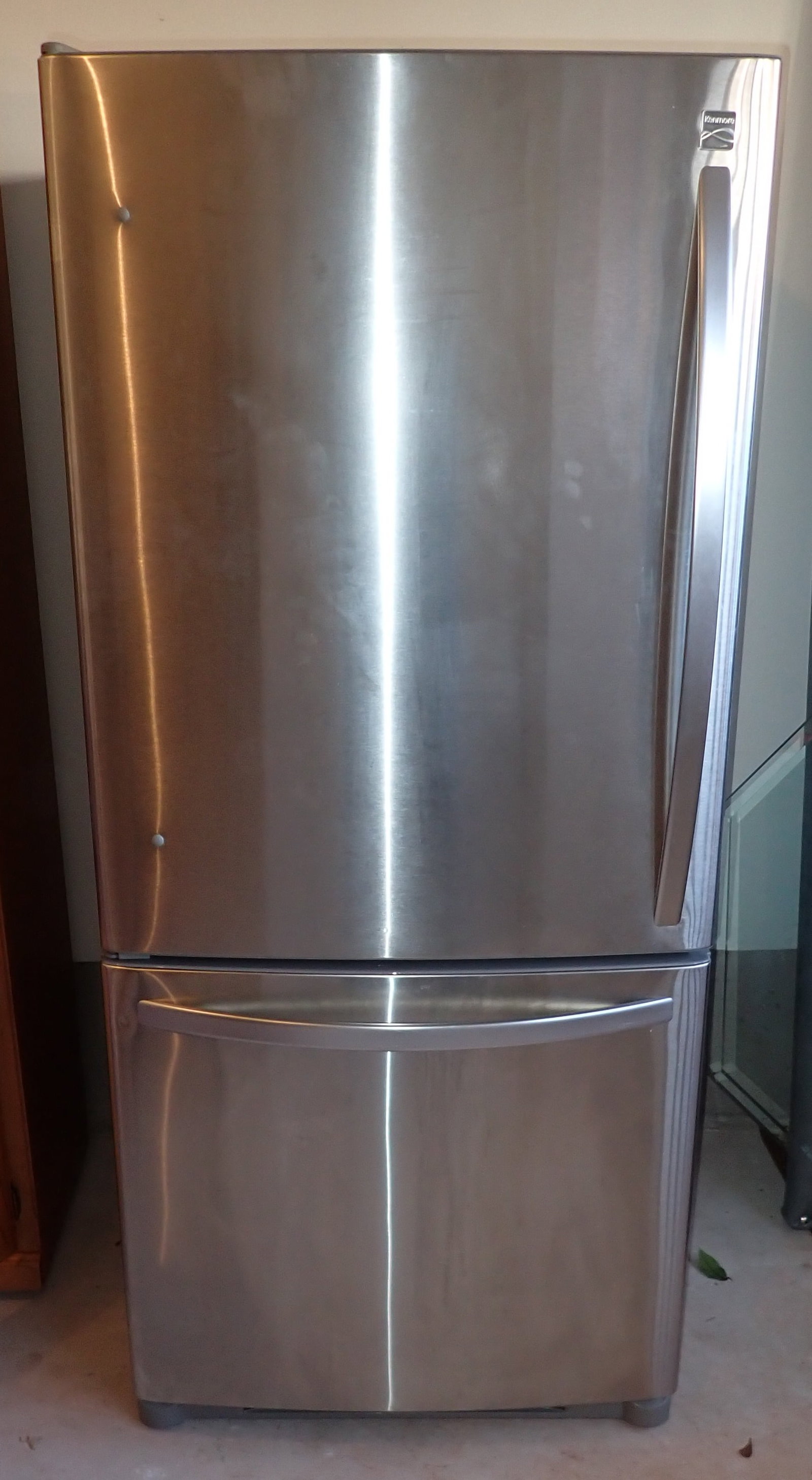 Kenmore Stainless Steel Refrigerator (1 of 6)