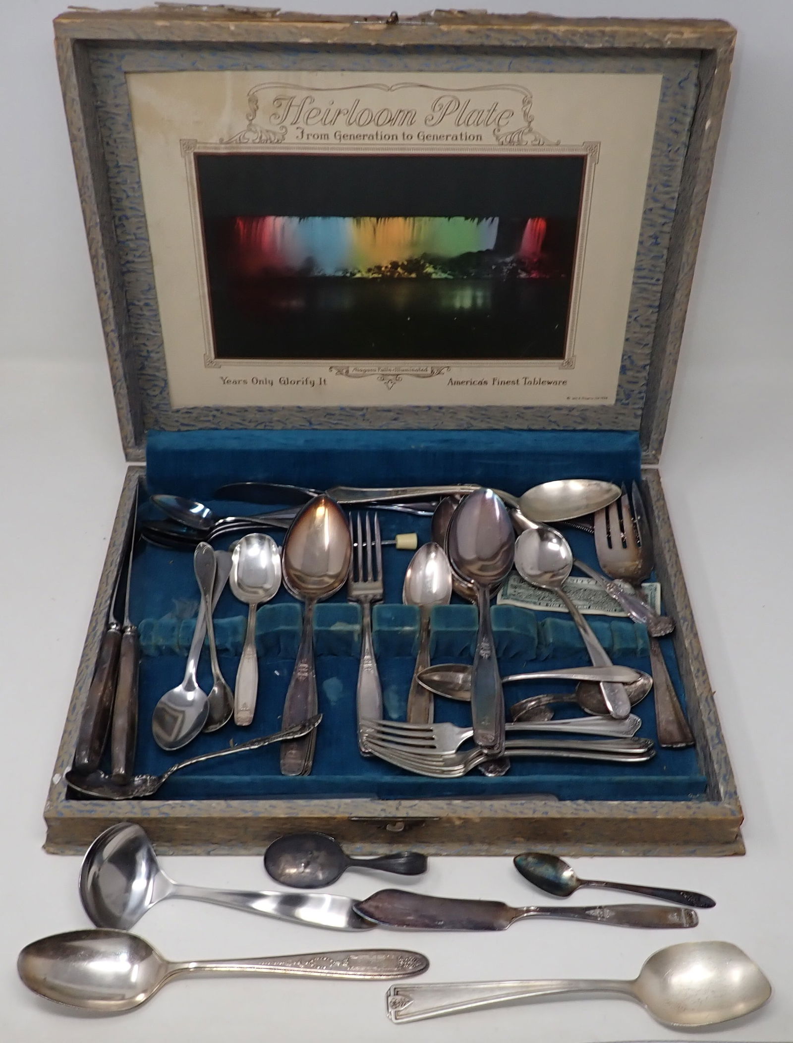 Misc Flatware incl Gorham: Getting all pictured