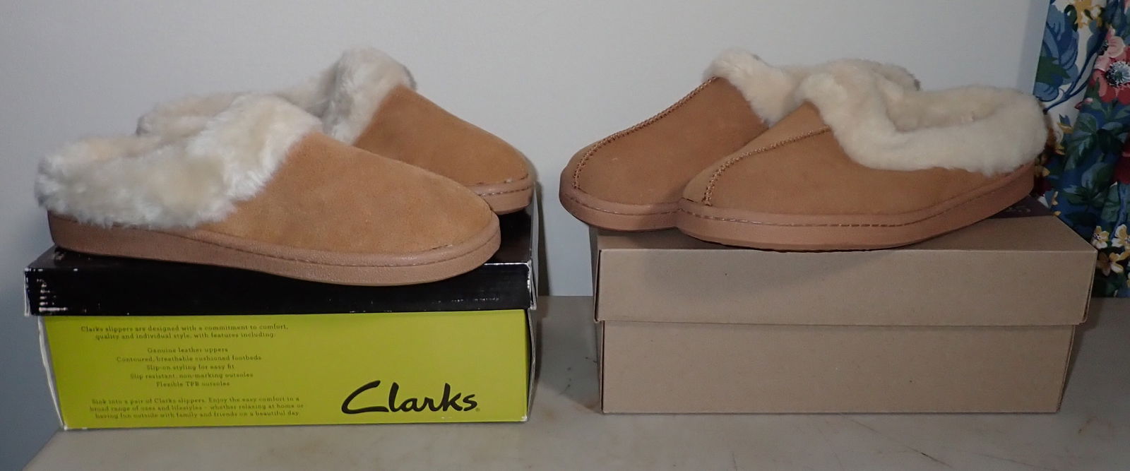 clarks indoor outdoor slippers