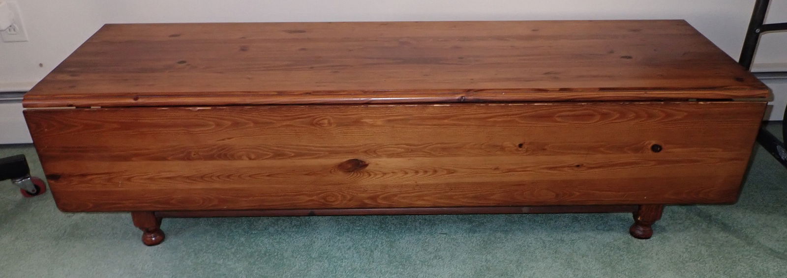 Pine Drop Leaf Coffee Table (1 of 3)