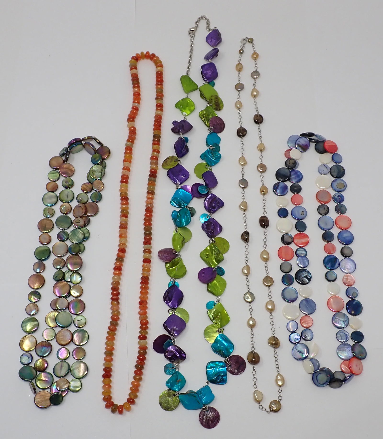 5 Beaded Necklaces (1 of 5)