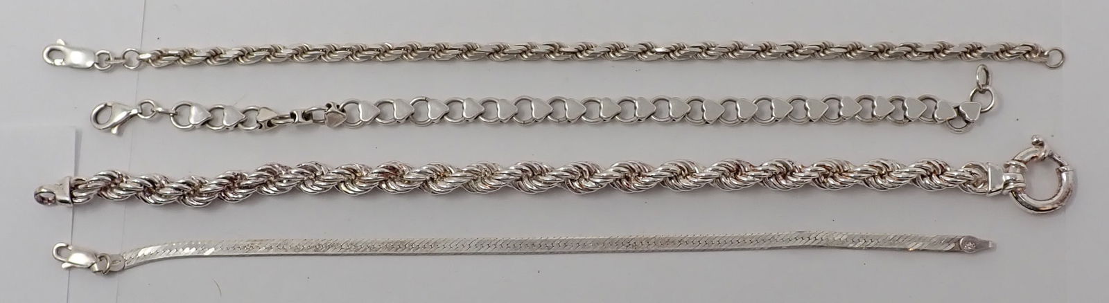 4 Sterling Bracelets (1 of 3)