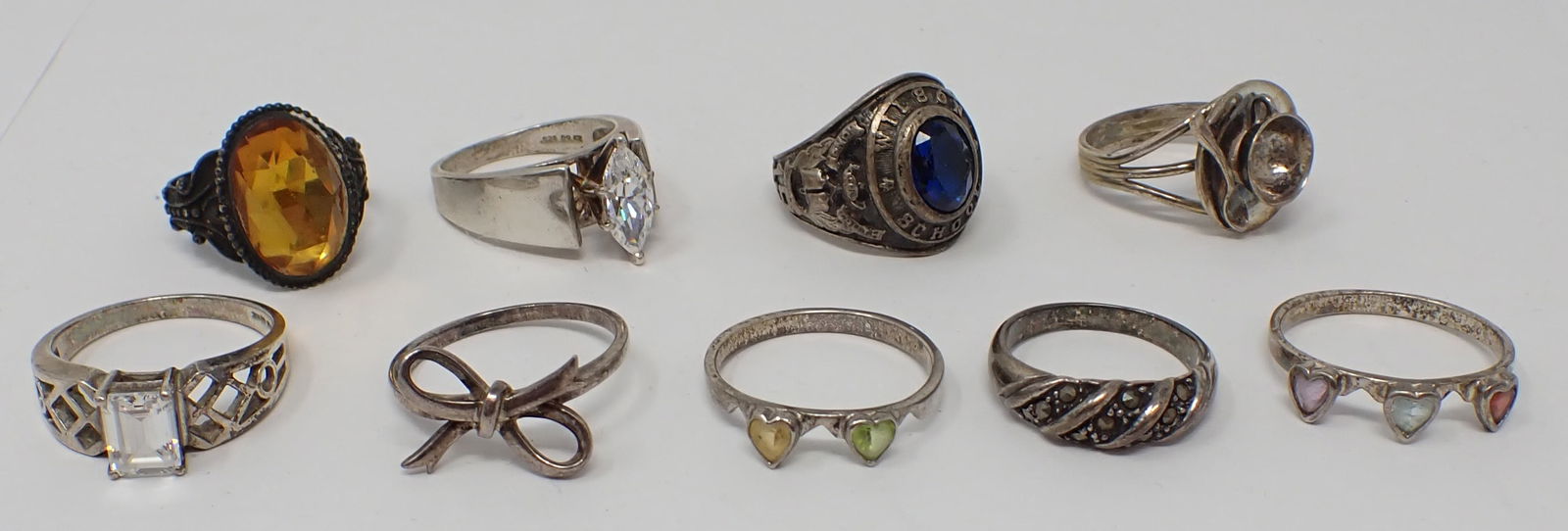 8 Sterling Rings (1 of 9)