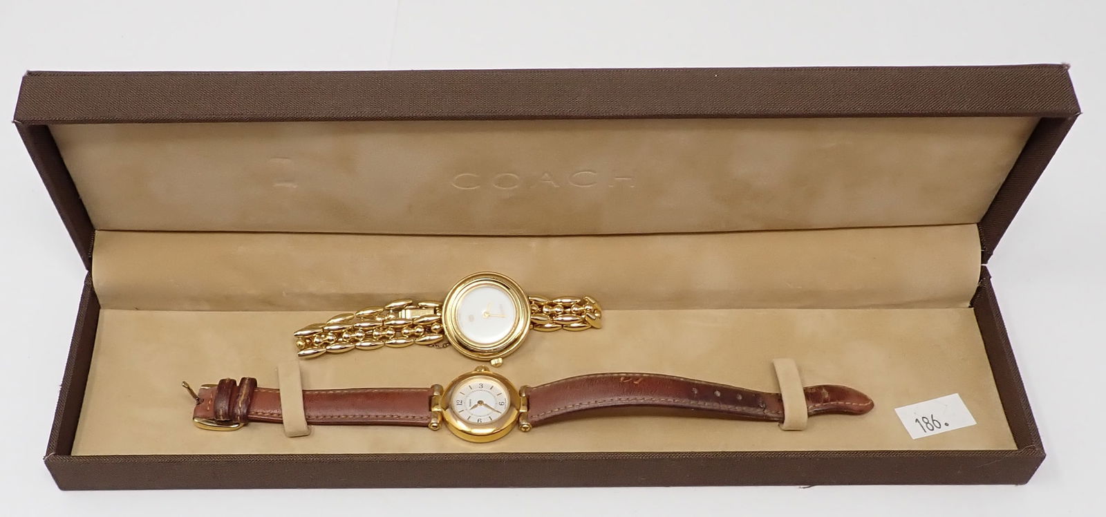 Coach and Gucci Women's Wrist Watches in Coach Gift Box (1 of 3)