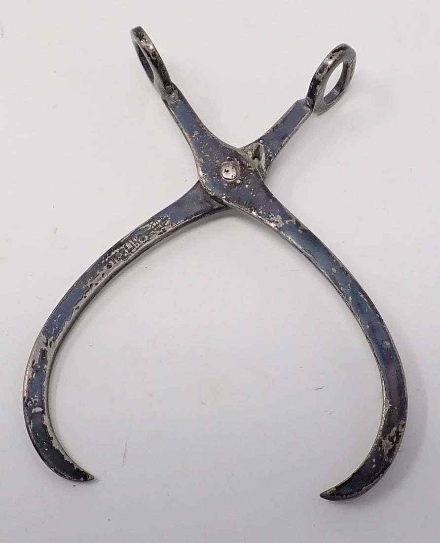 Sterling Silver Sugar / Mini Ice Tongs (1 of 3)