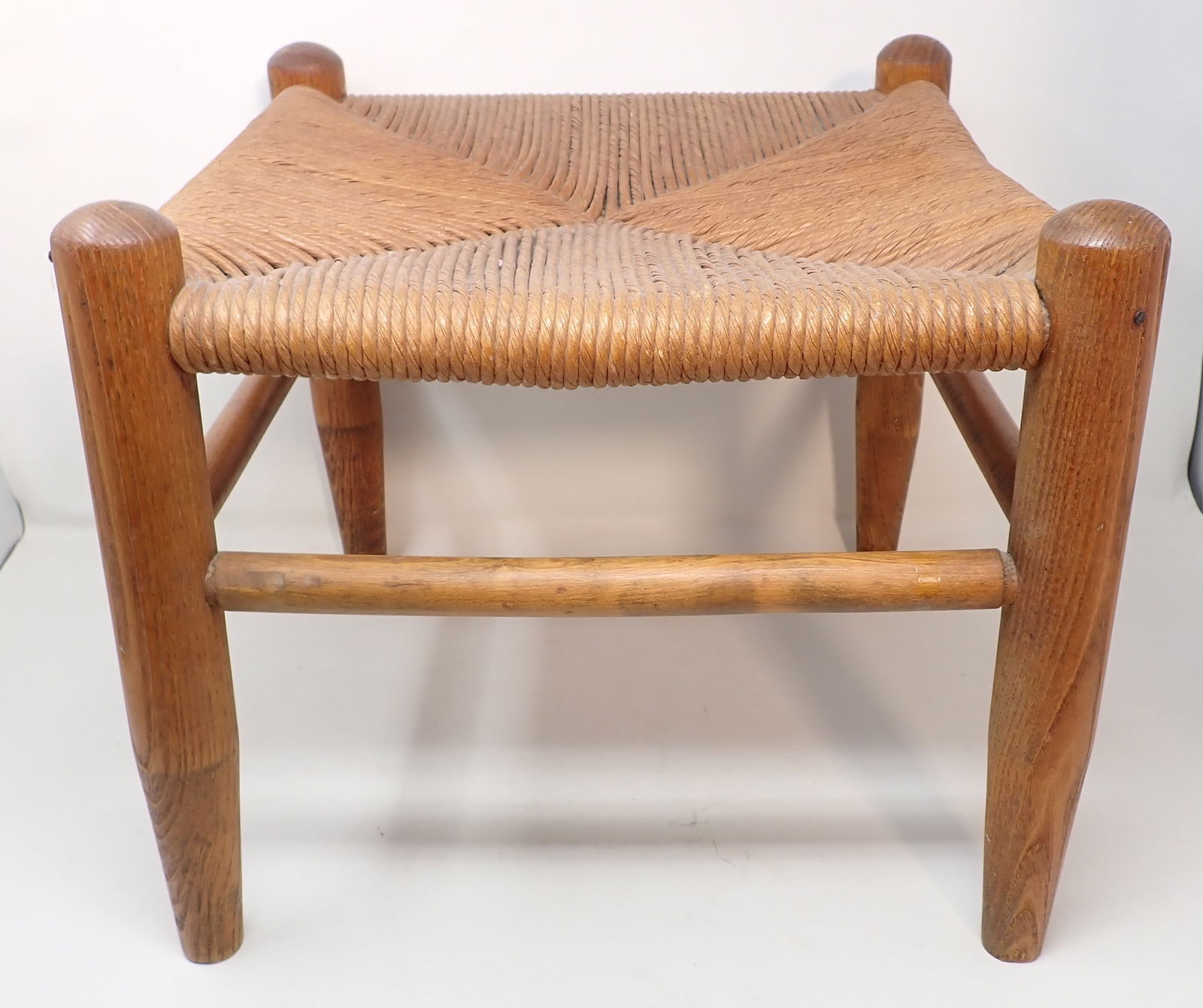 Rush Top Foot Stool (1 of 3)