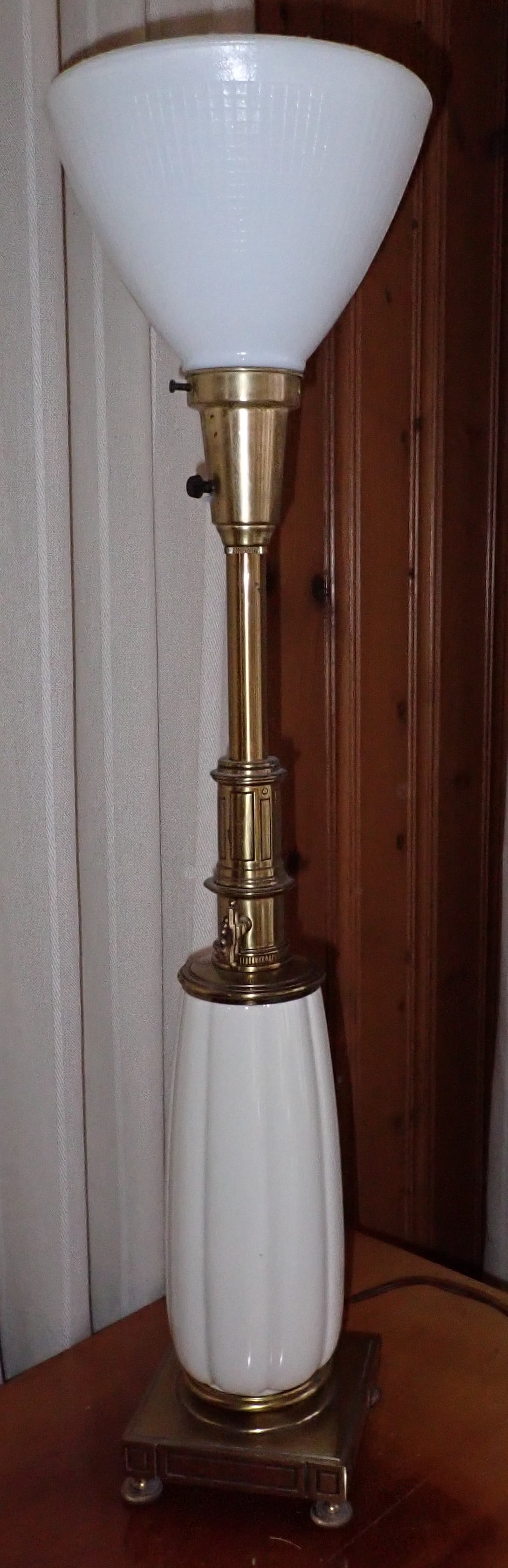 Lenox Stiffel Brass Lamp (1 of 4)