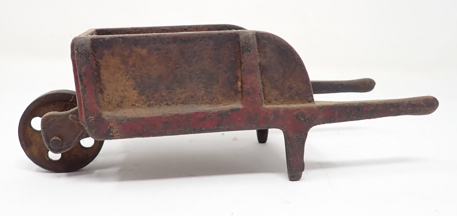 Cast Iron Toy Wheel Barrow (1 of 5)