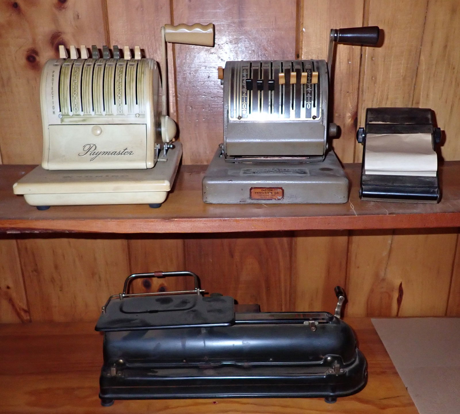 Check Writers incl Todd Protectograph: NO shipping