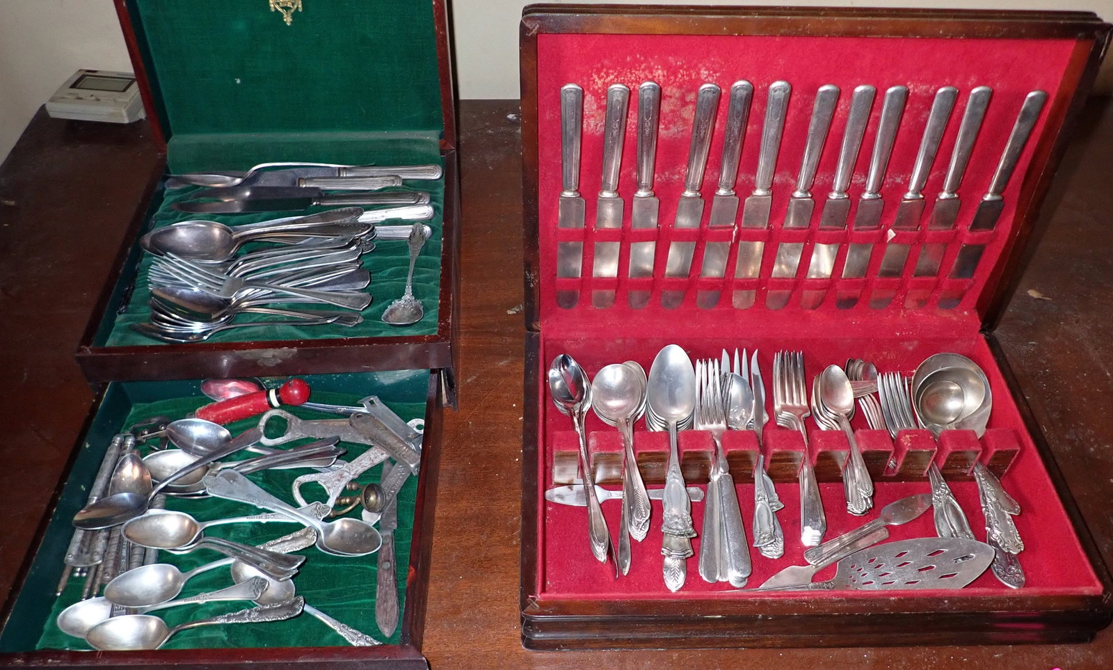 Misc Flatware incl C. Willis Bixler & German Silver (1 of 8)