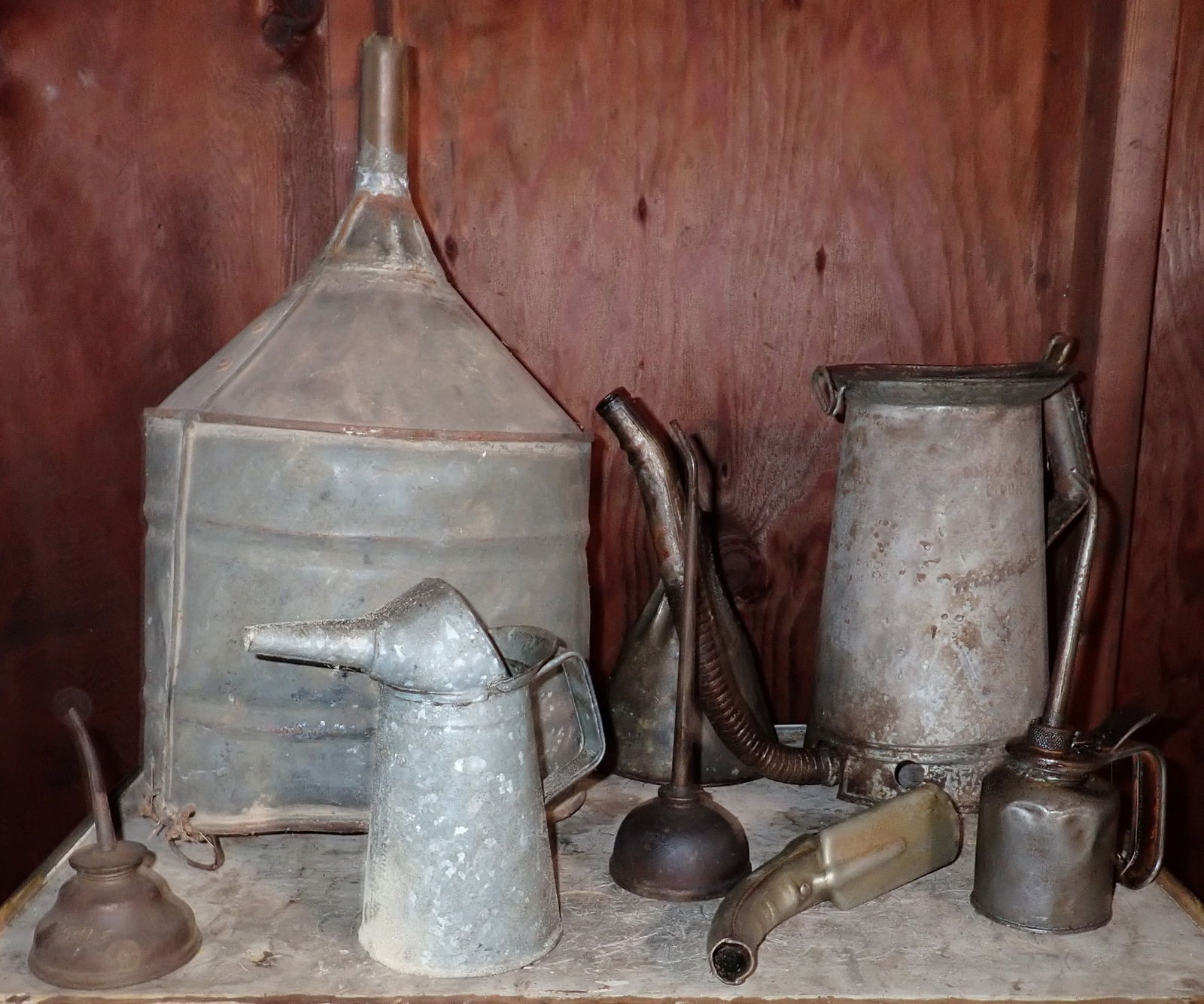 Funnels & Oil Cans incl Eagle (1 of 3)