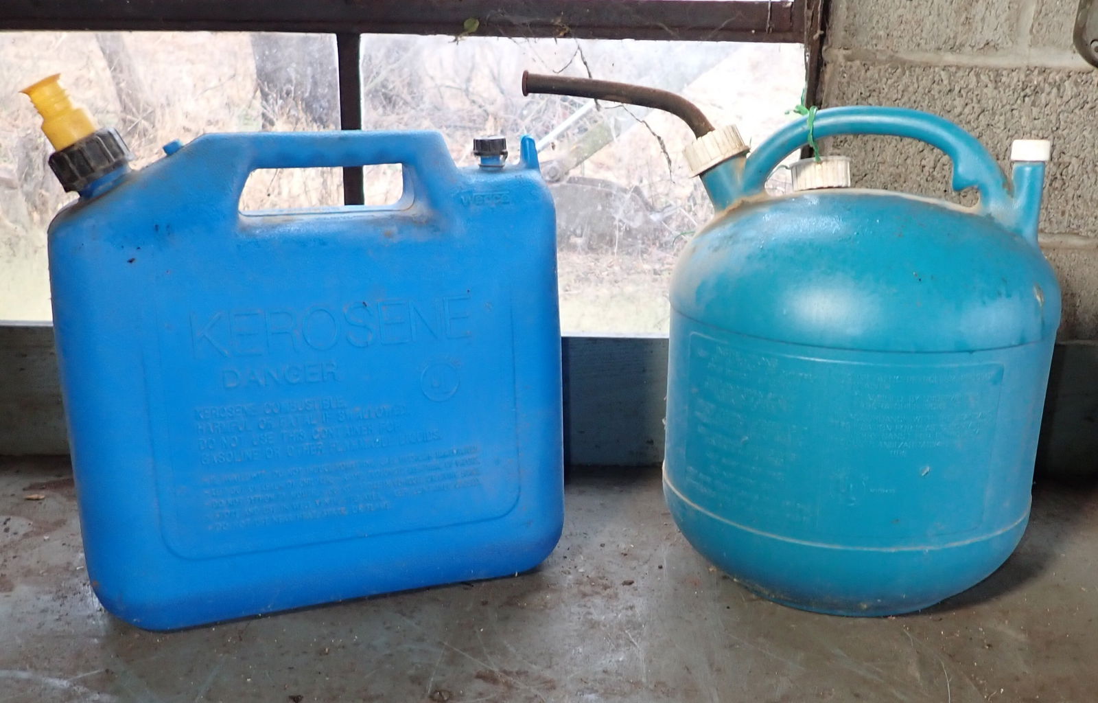 Two 5 Gallon Kerosene Cans (1 of 1)