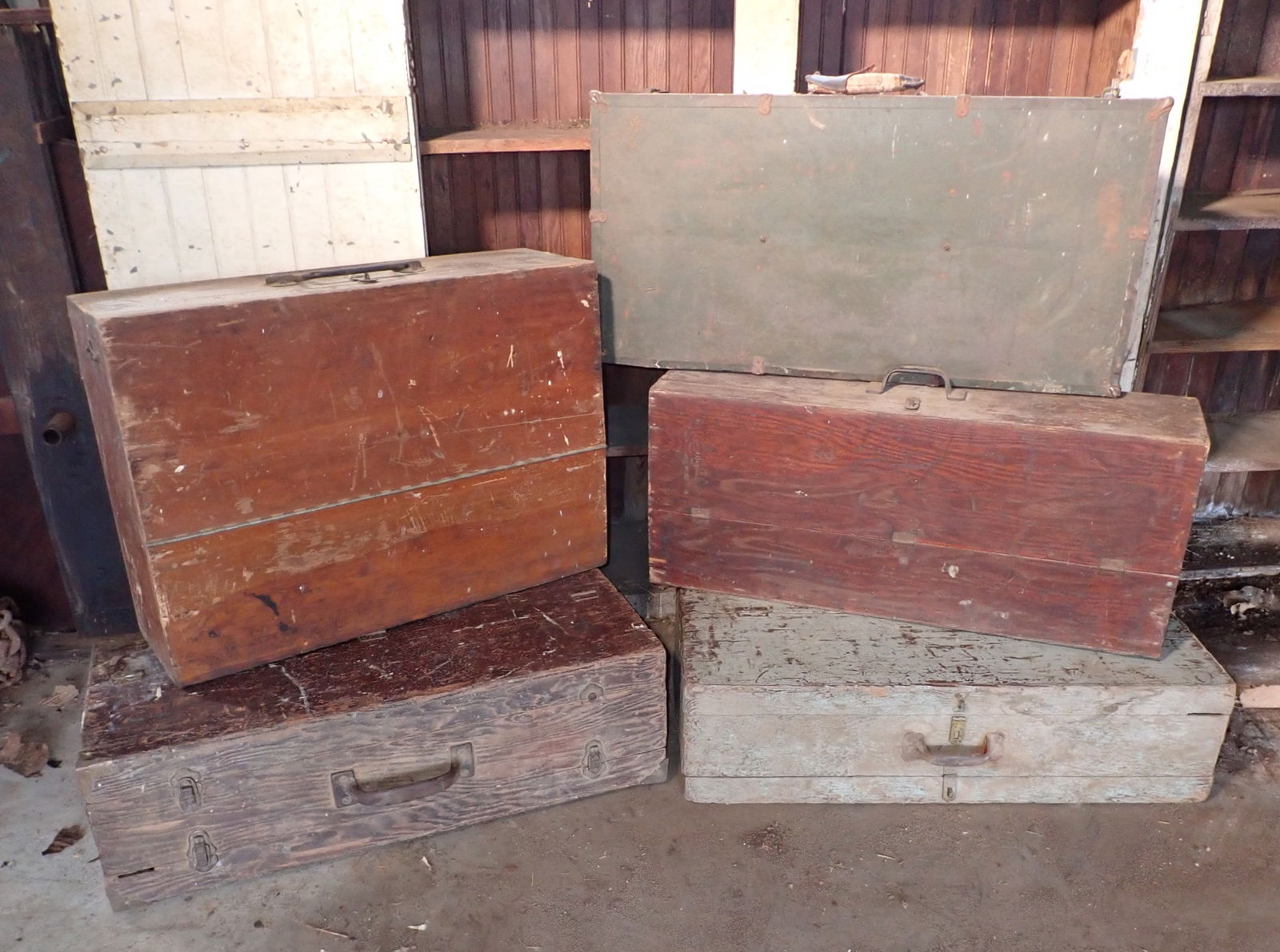 Antique Toolboxes (1 of 7)