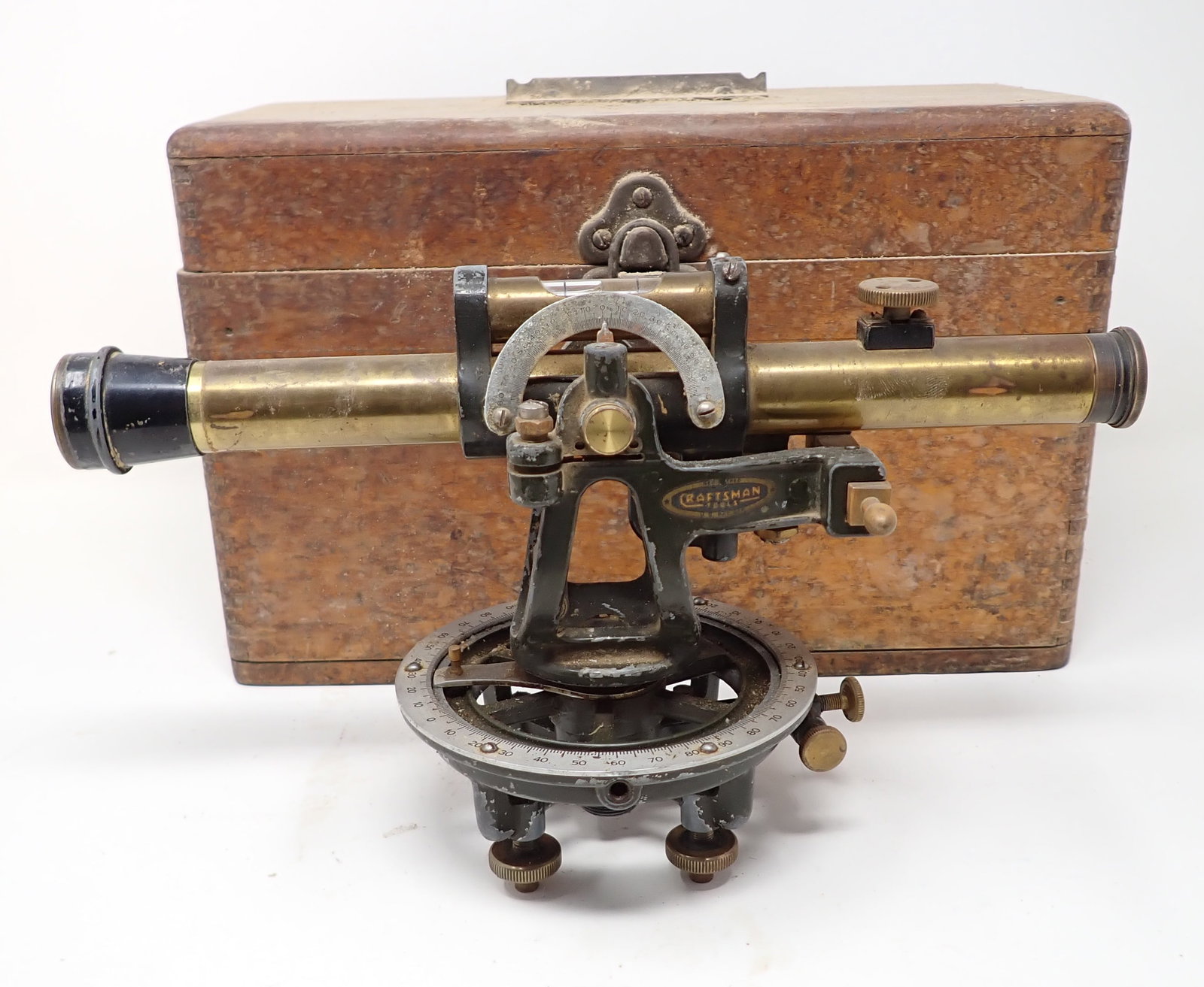 Craftsman Surveyors Transit: with box
