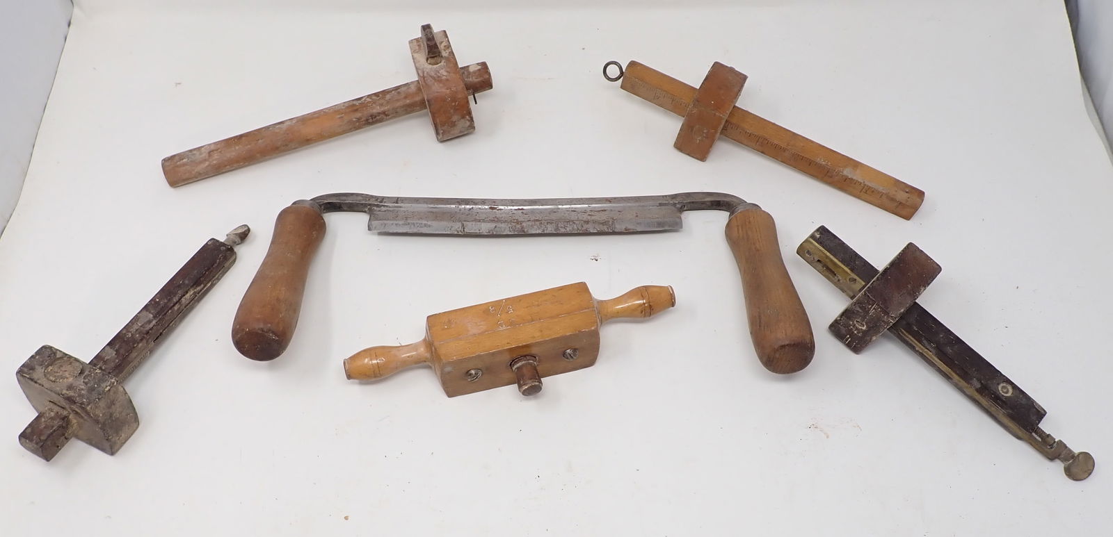 Rosewood Scribes Draw Knife Hoff & Lange Tool (1 of 6)