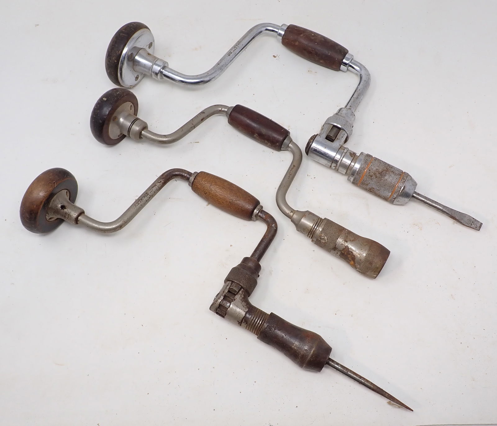 Stanley Hand Drills incl No. 923 & Miller Falls (1 of 3)