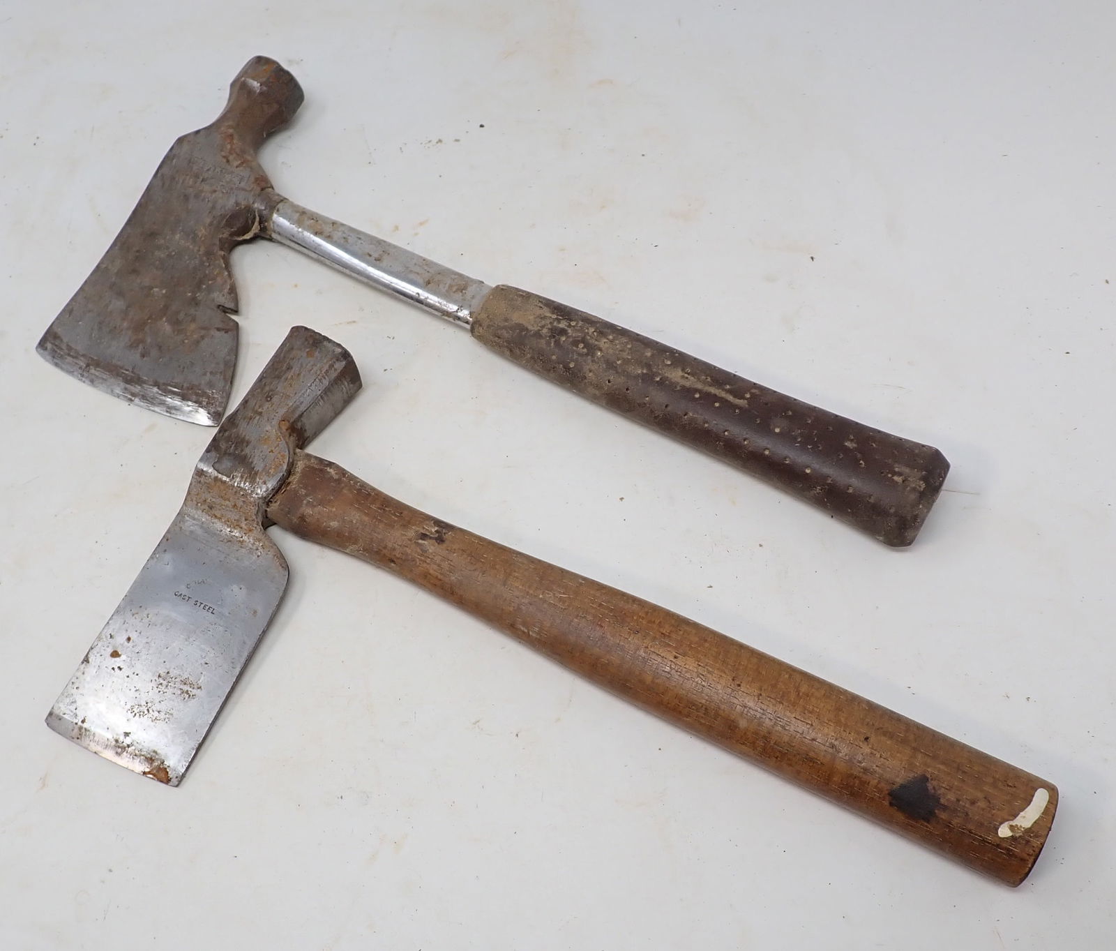 C. Hammond & True Temper Hachets: C. Hammond is apprx 12" long. Head is approx 2" x 6 3/4"