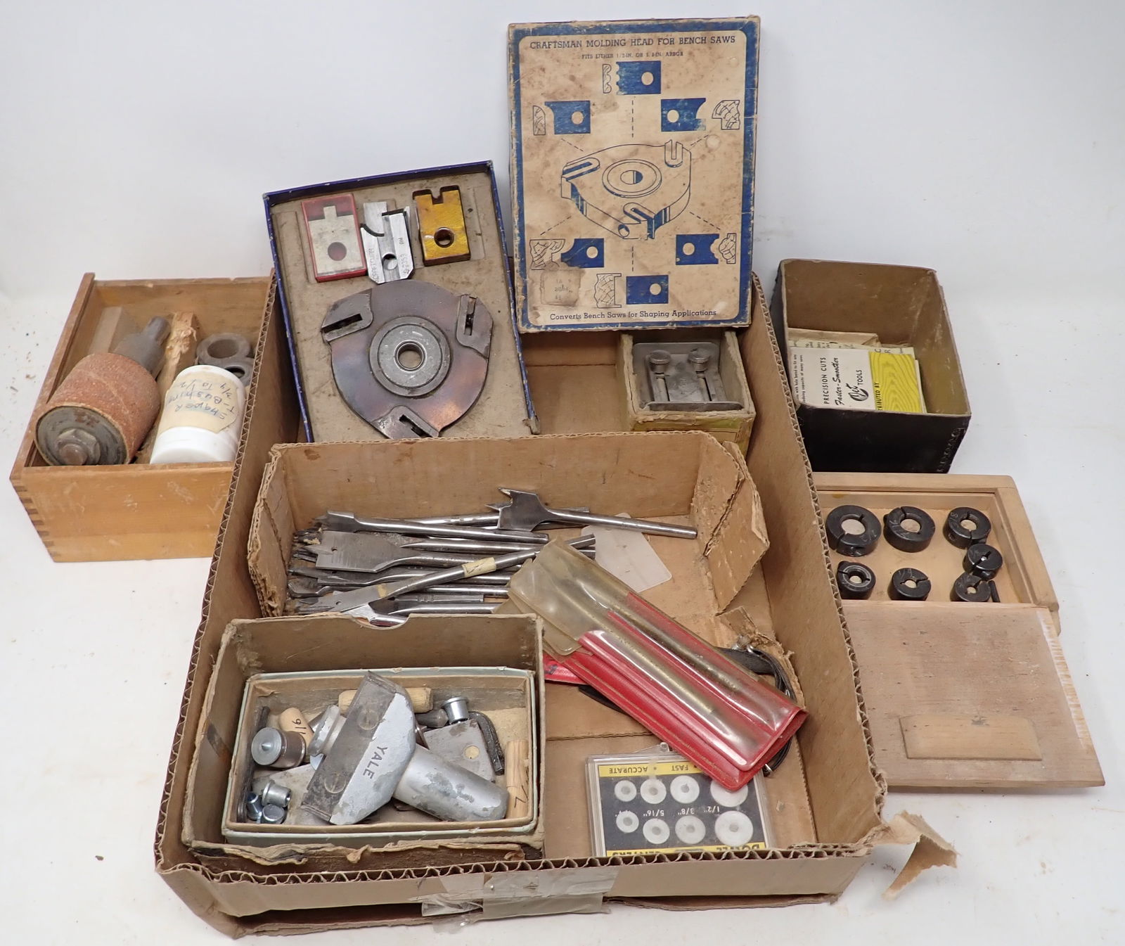 Craftsman Molding Head Wood Bits Misc Tools (1 of 5)