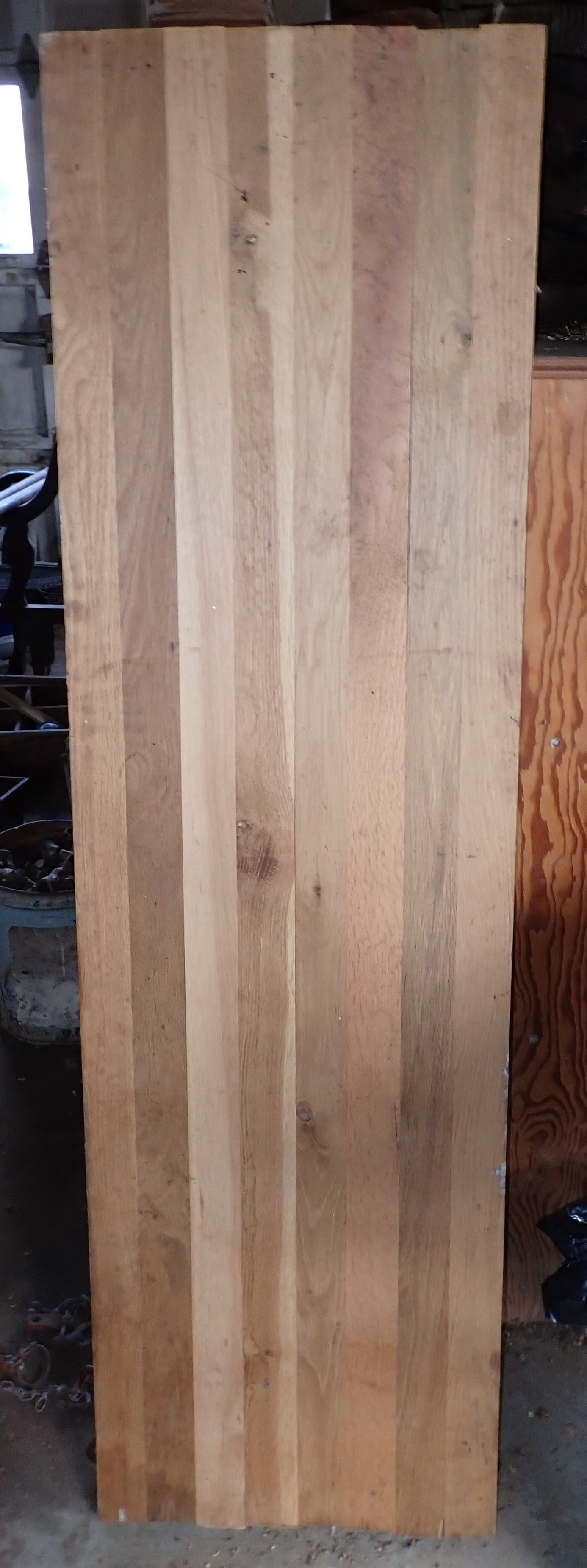 Butcher Block Table Top: Apprx 2 1/2" x 17 1/2" x 60". No shipping !
