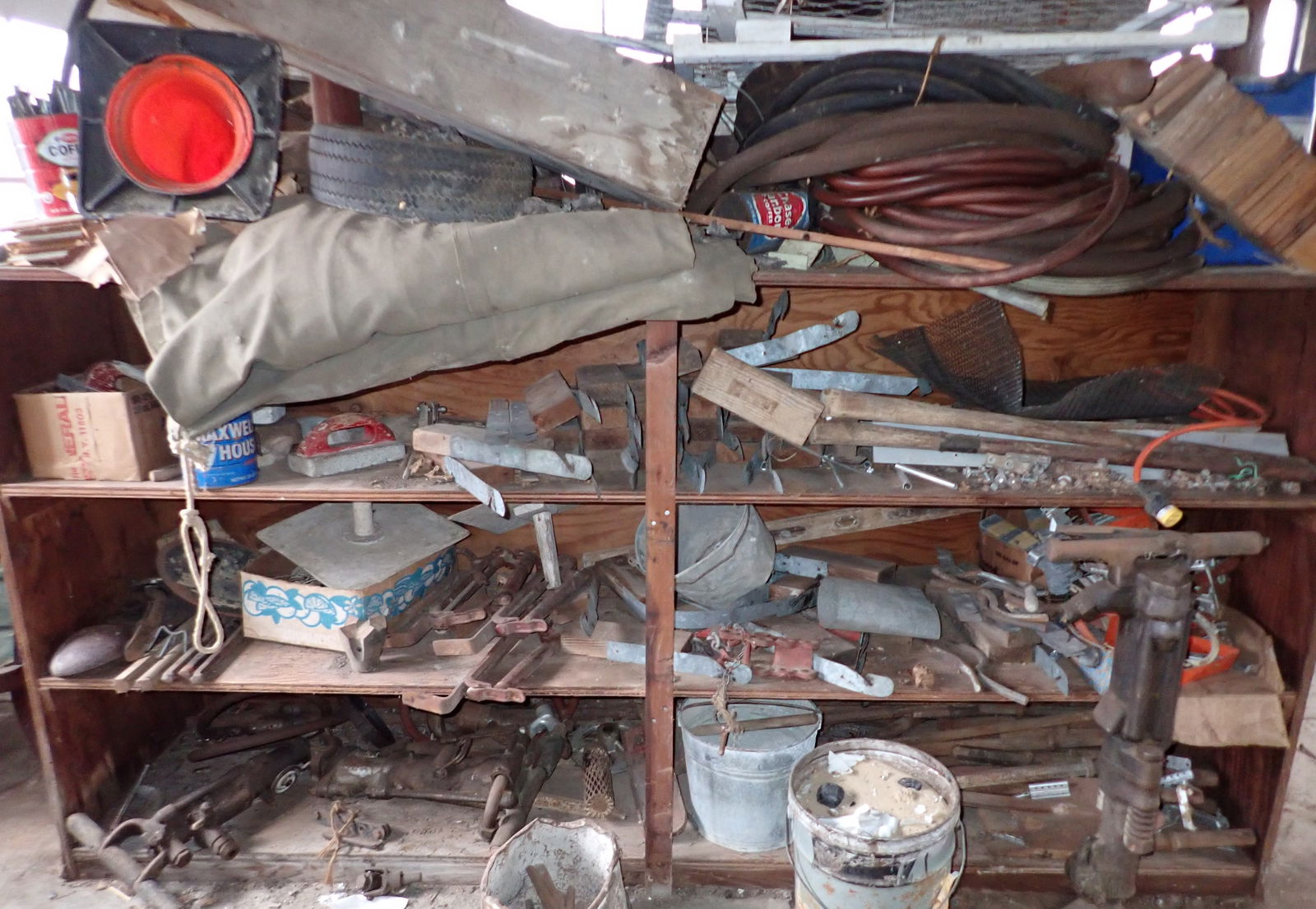 Jackhammers w/ Bits Misc Shelving Contents (1 of 20)