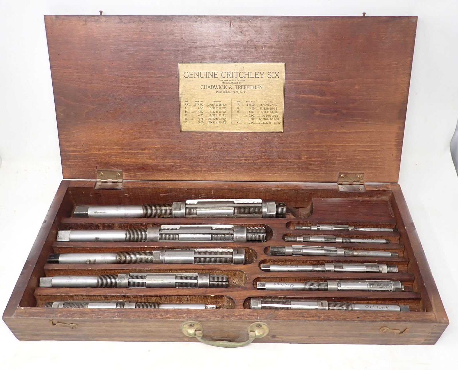 Genuine Critchley Six Expansion Reamers (1 of 6)