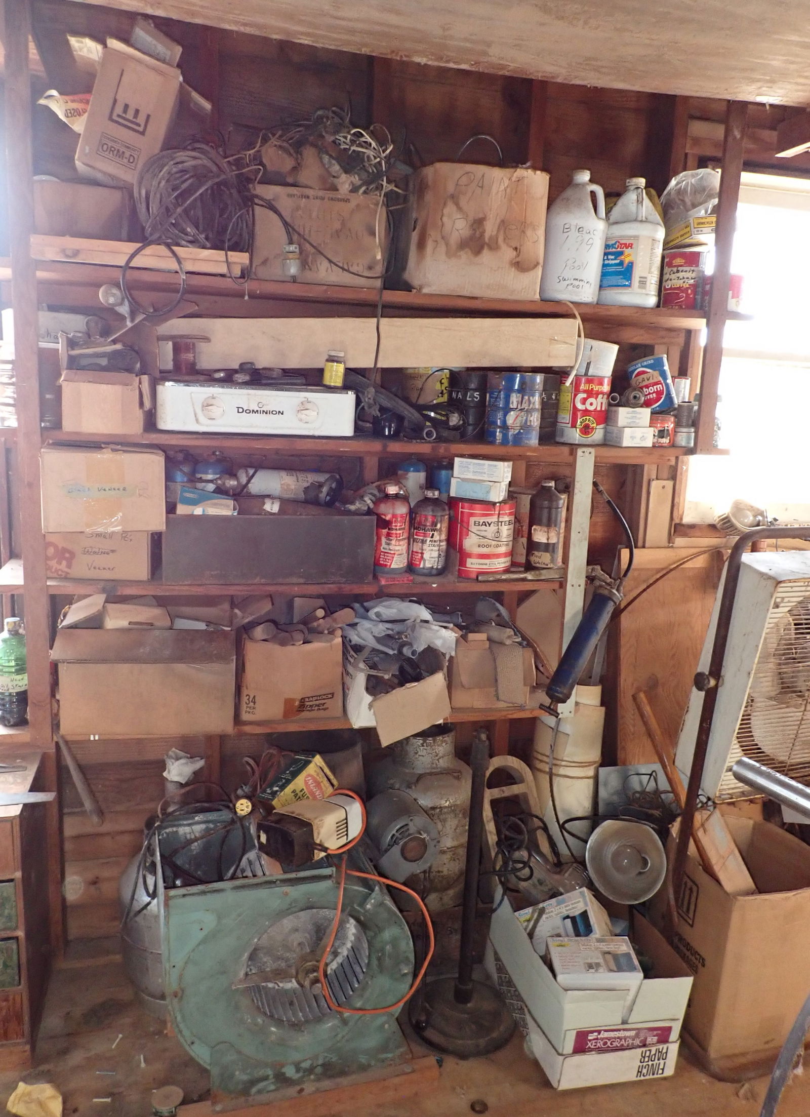 Shelf & Misc Floor Contents (1 of 12)