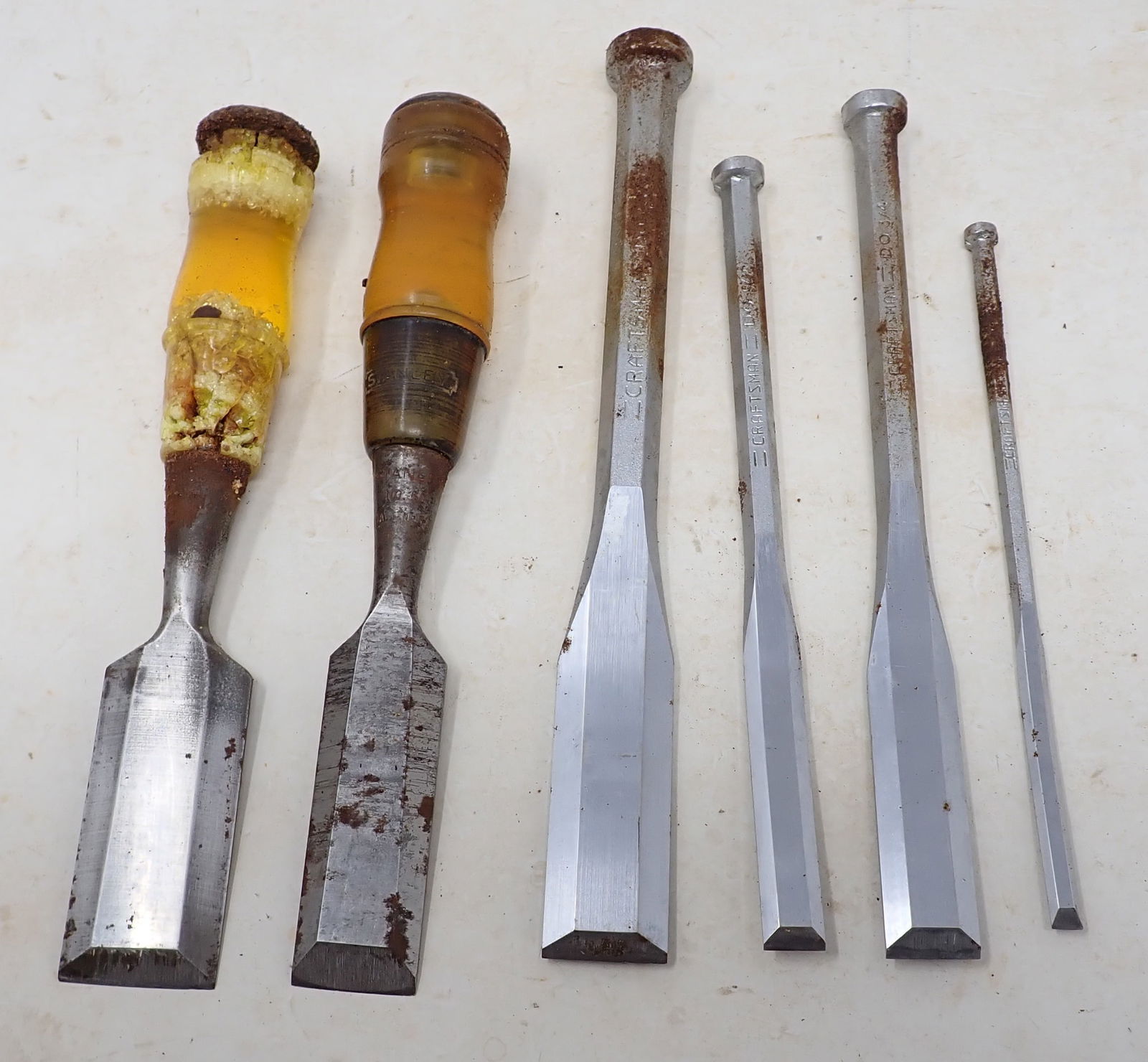 Stanley & Craftsman Chisels (1 of 2)