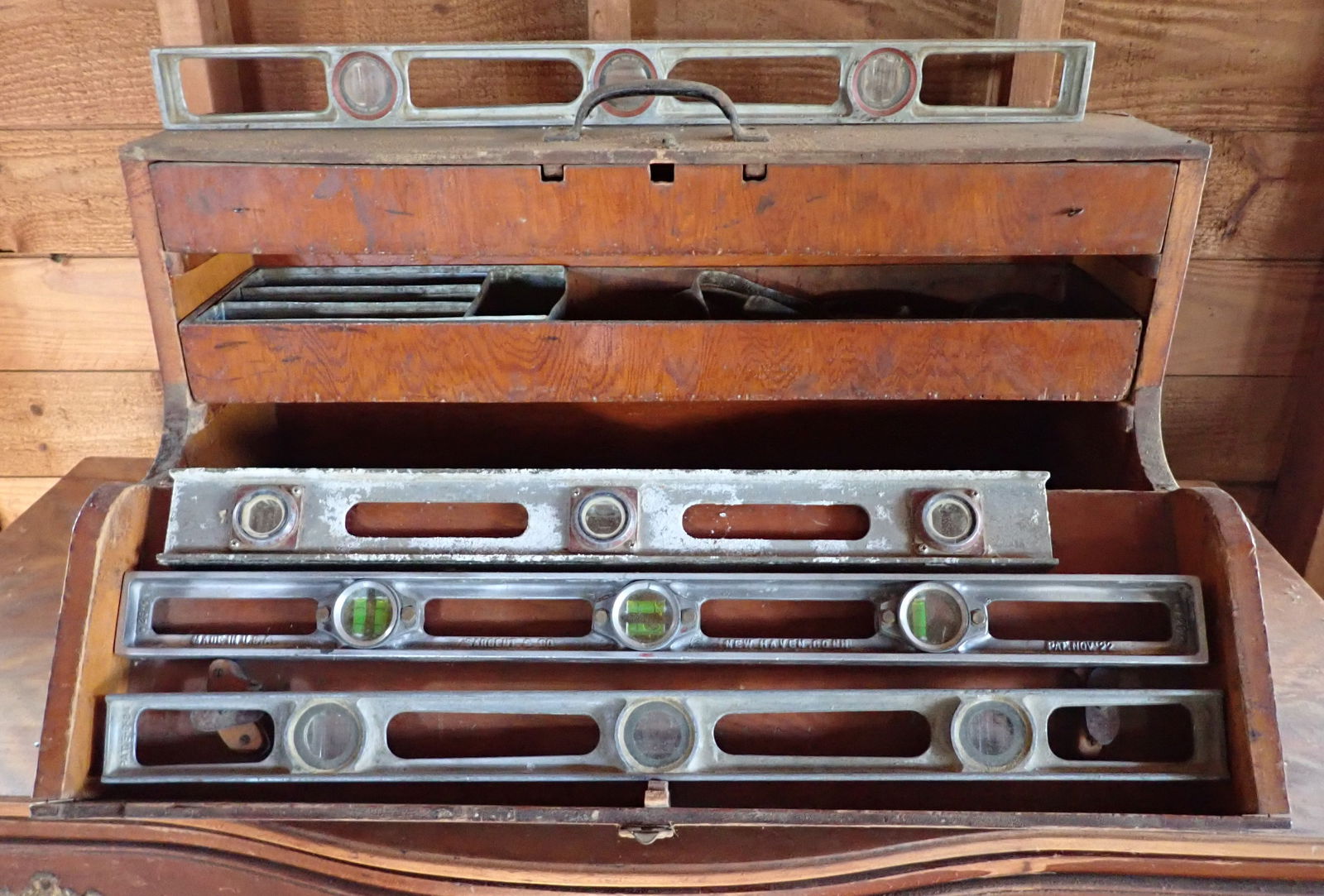 Levels & Antique Toolbox (1 of 5)