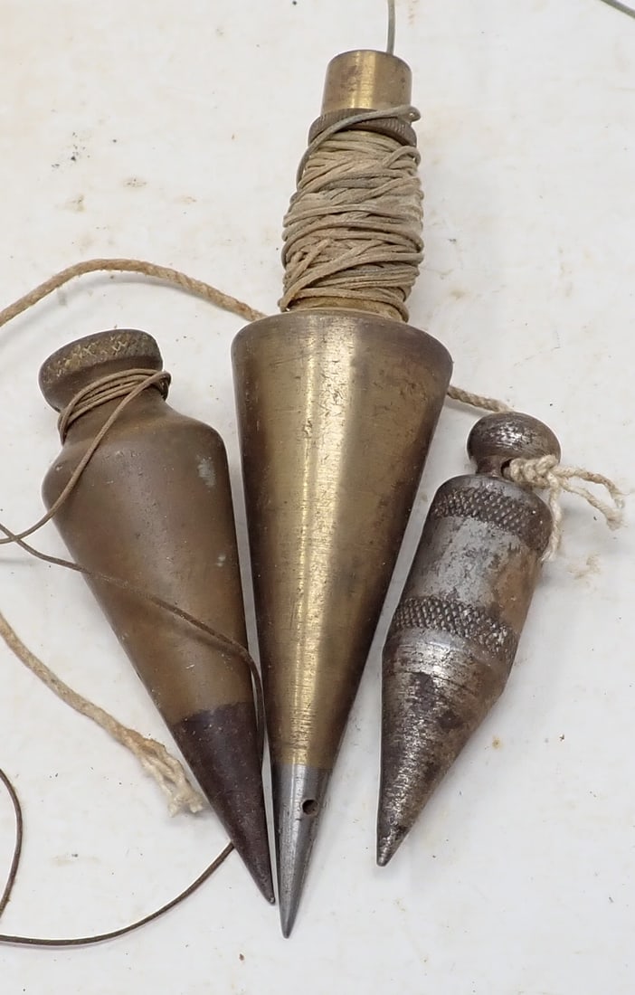 3 Plumb Bobs (1 of 1)