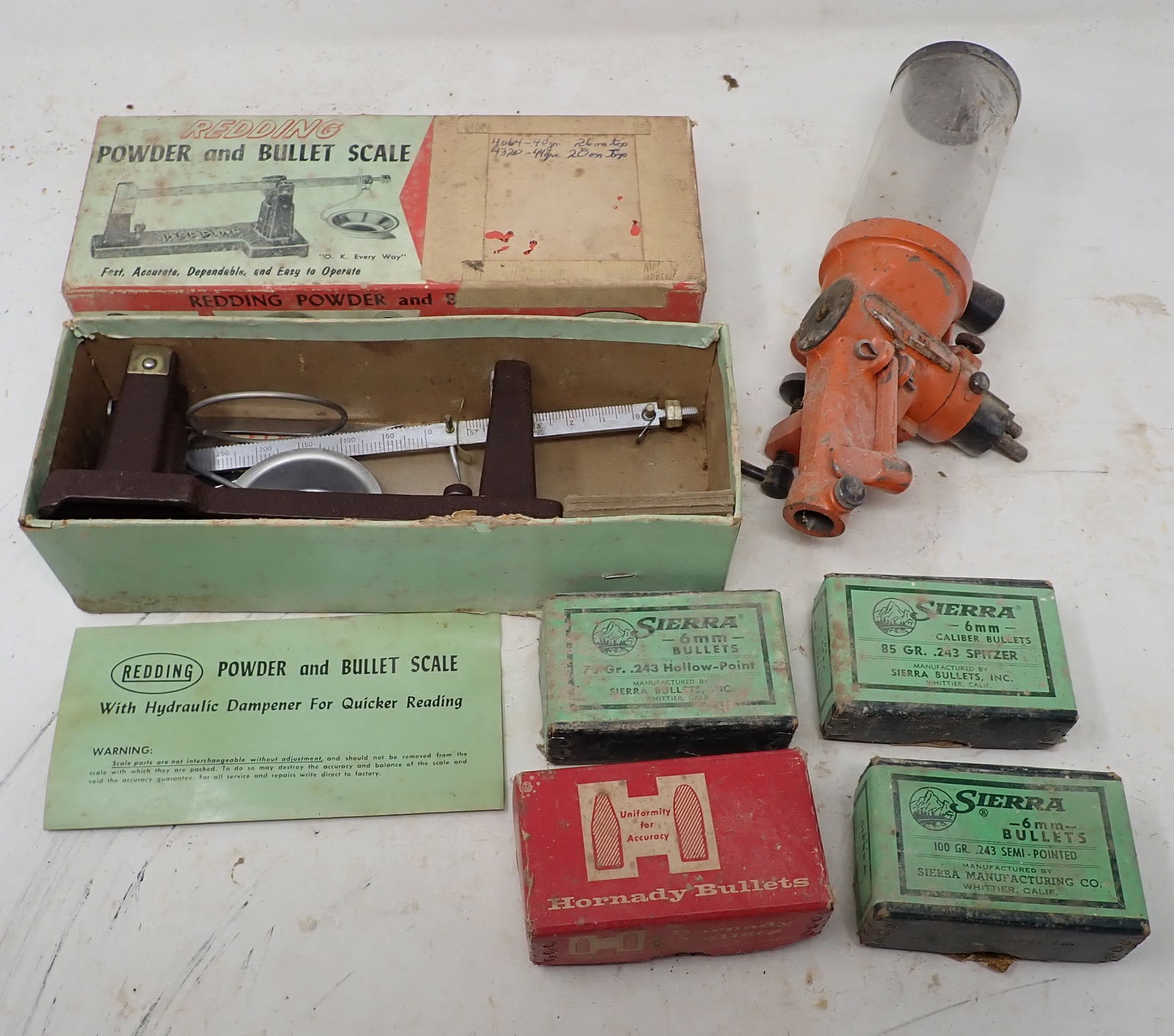 Redding Powder Bullet Scale Ideal 55 Measure (1 of 6)