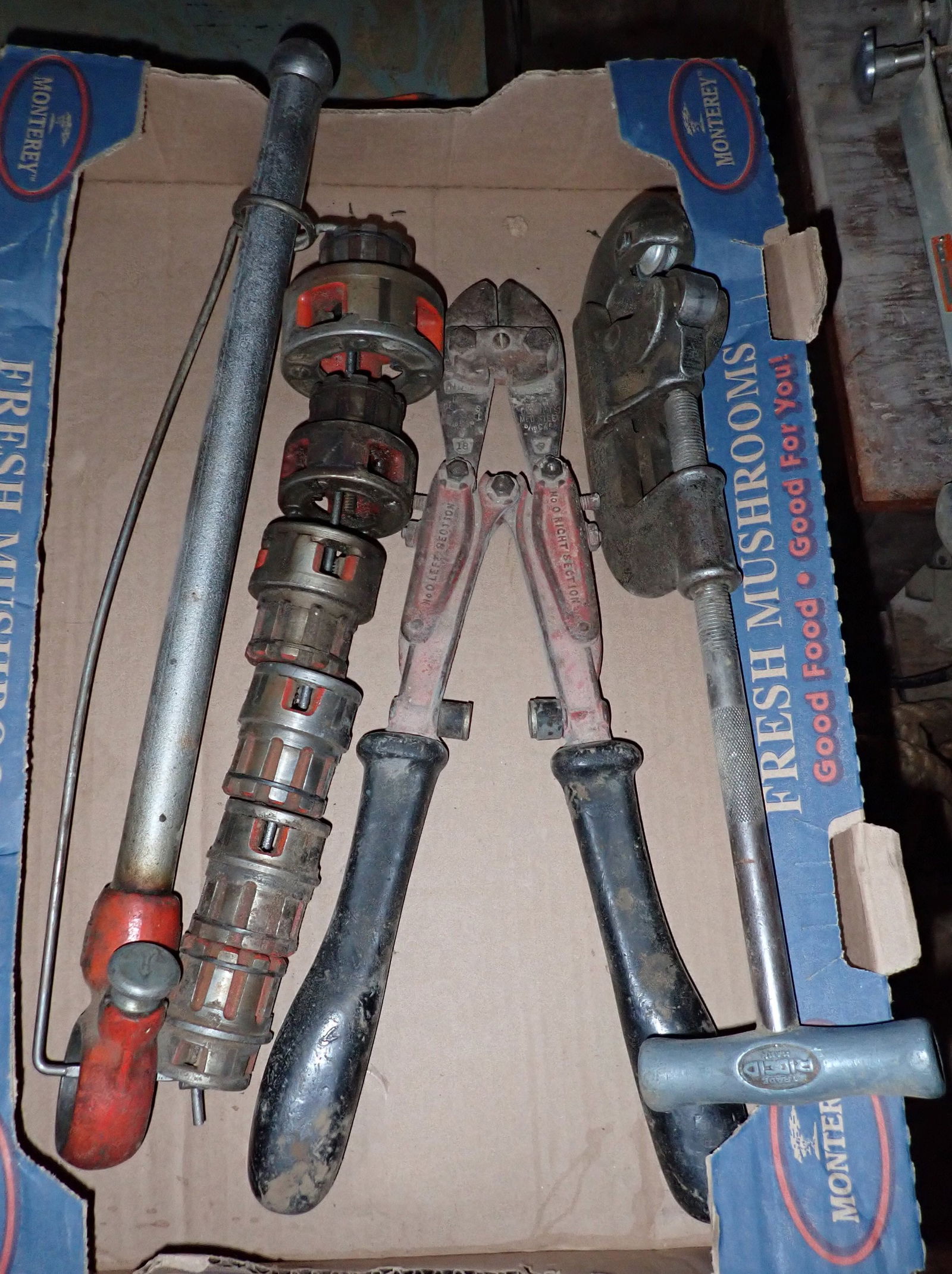 Pipe Threader Rigid No. 2 Tubing Cutters Bolt Cutters (1 of 1)