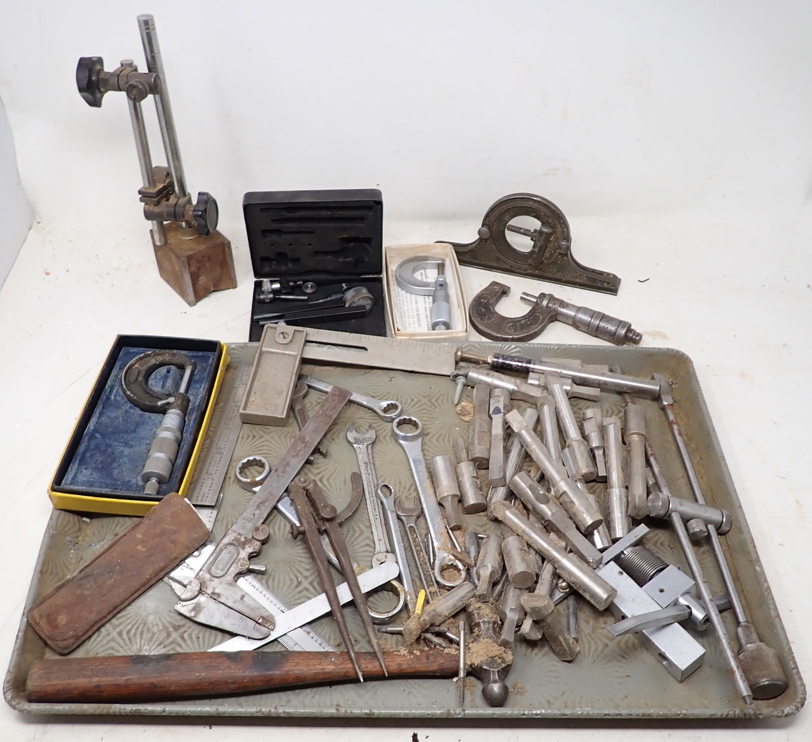 Micrometers Stanley Square Misc Machinist Tools (1 of 10)