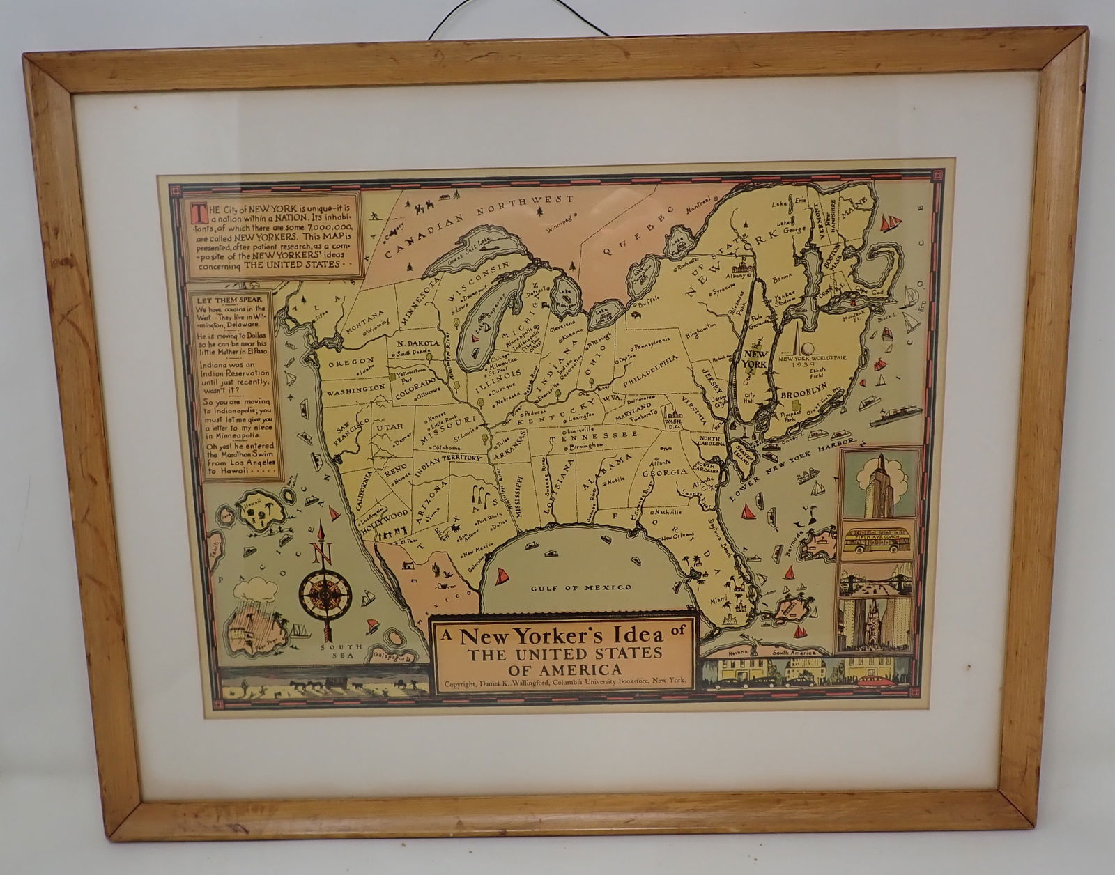 New Yorkers Idea of The United States Print (1 of 6)