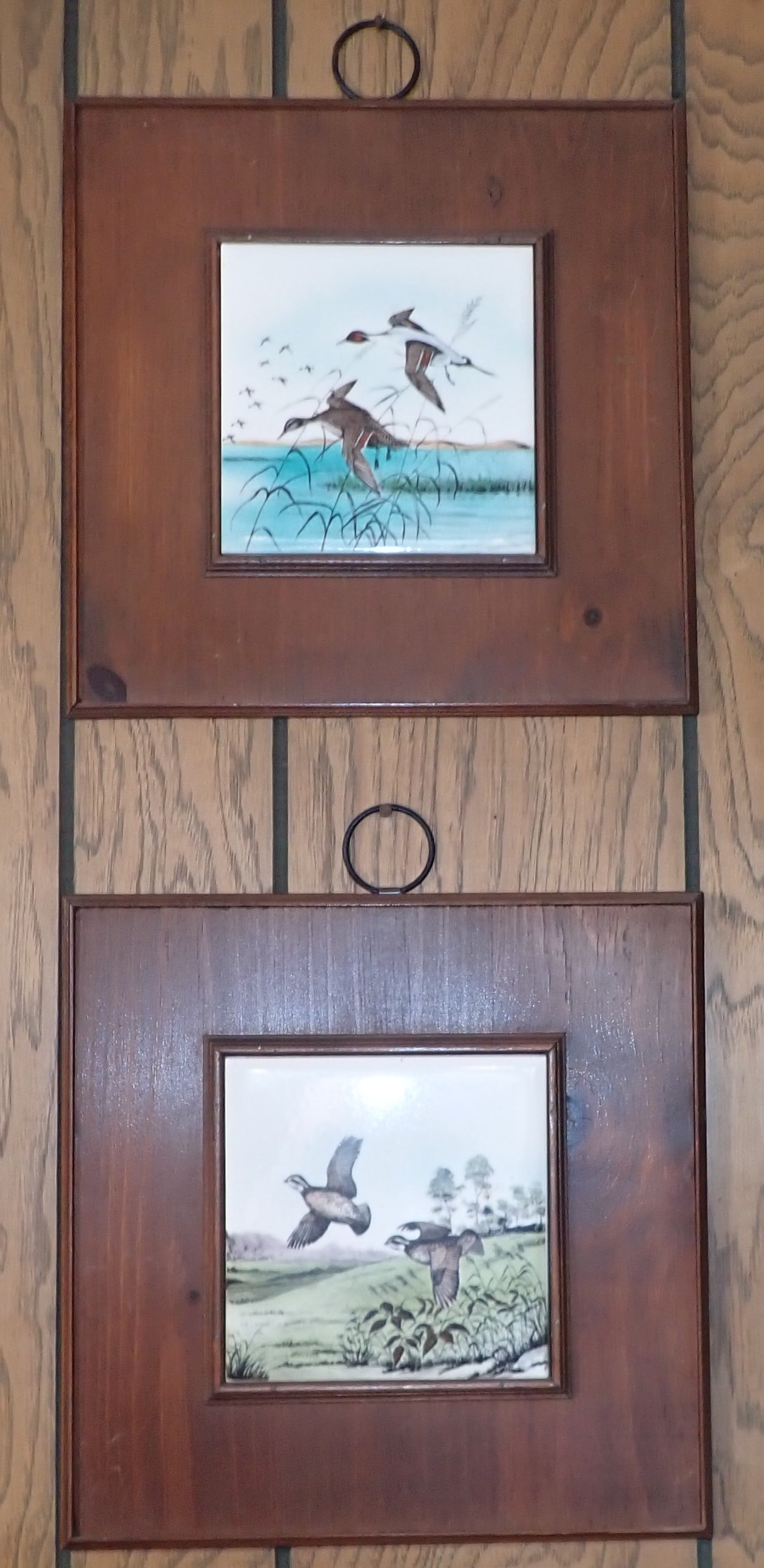 Duck & Grouse Wall Tiles: Approx 12" x 12"