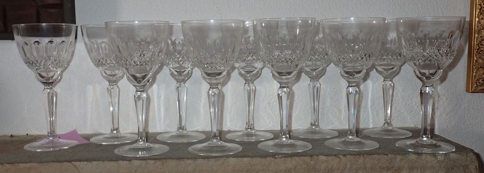 Crystal Stemware & Drinking Glasses: No shipping