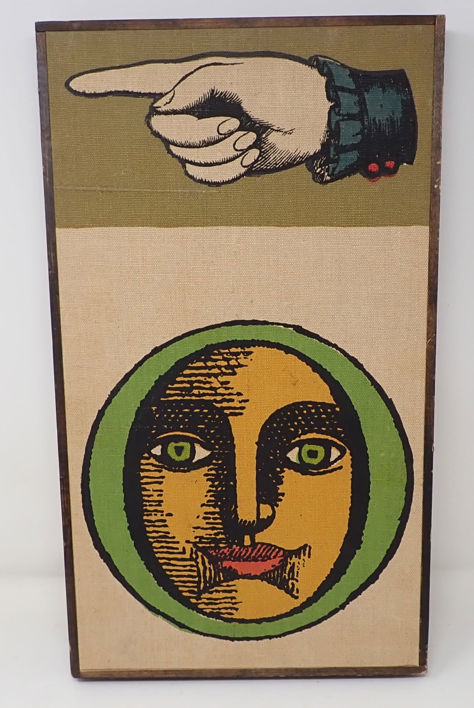 Tom Tru Seriograph on Fabric (1 of 3)