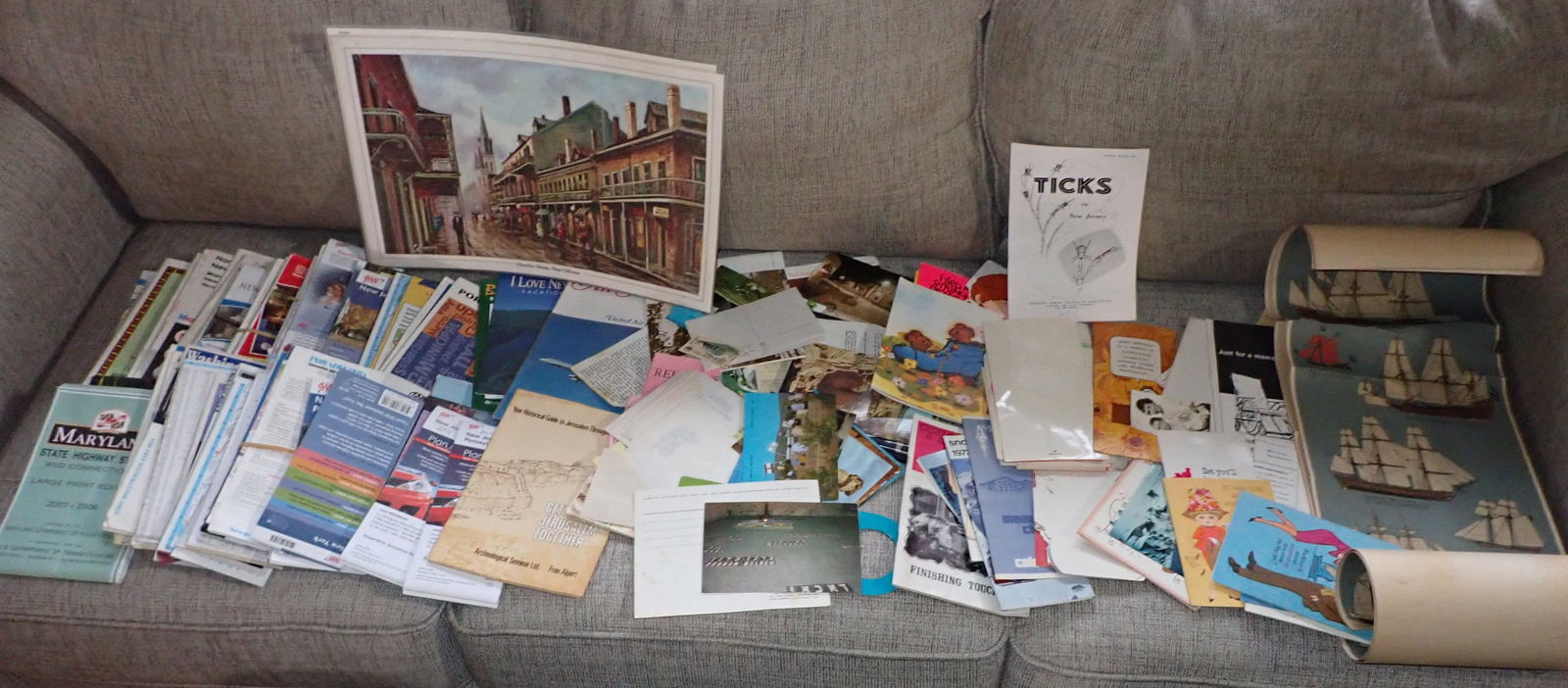 Road Maps Greeting Cards & Misc (1 of 5)