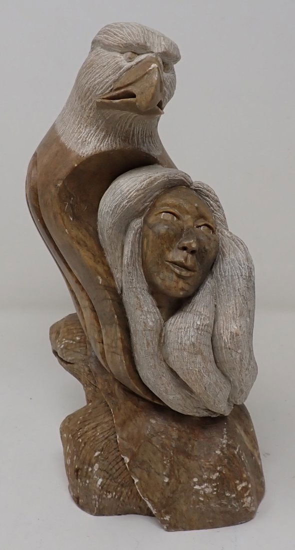 Henry Six Nations Stone Sculpture (1 of 8)