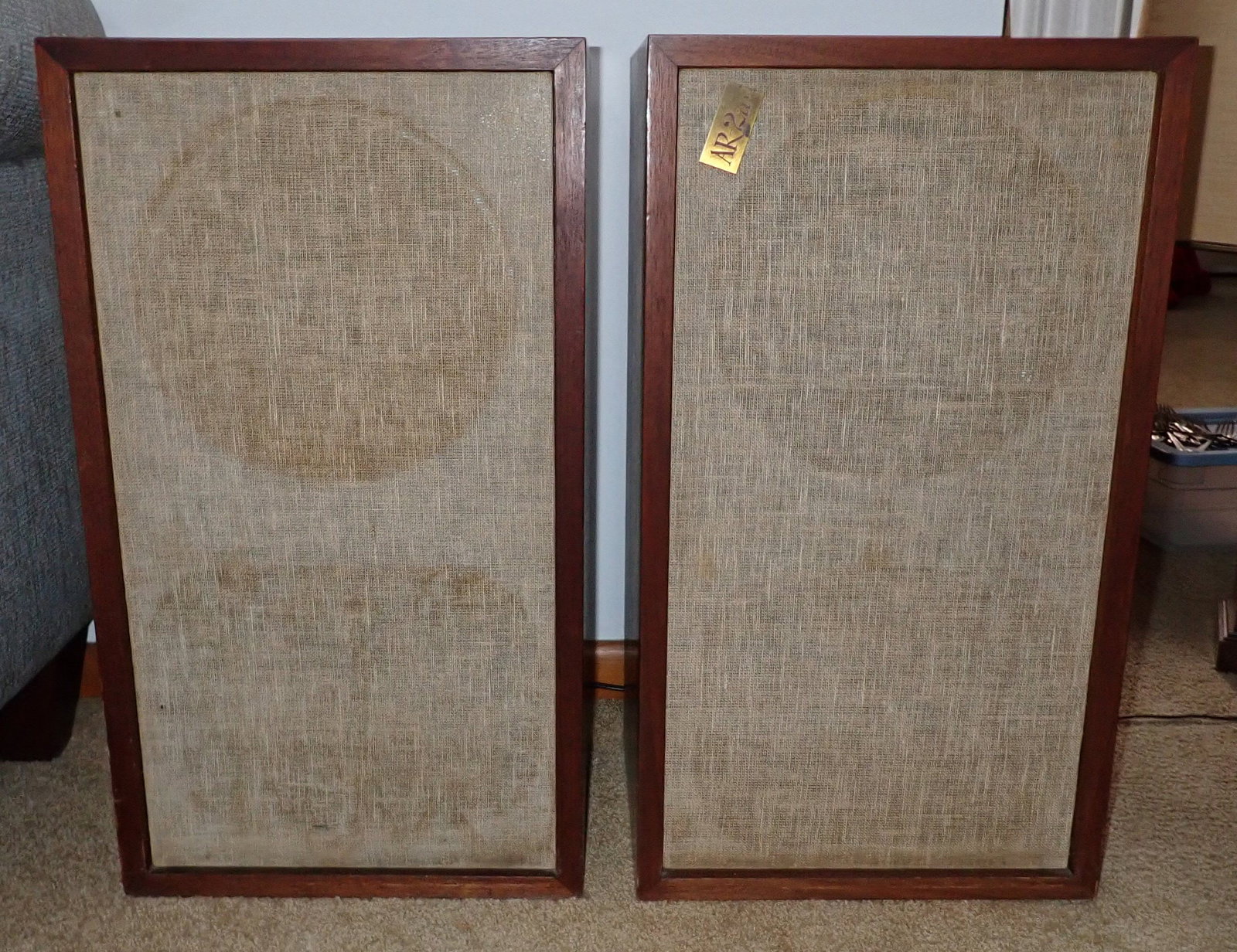Acoustic Research AR-2ax Speakers: No shipping