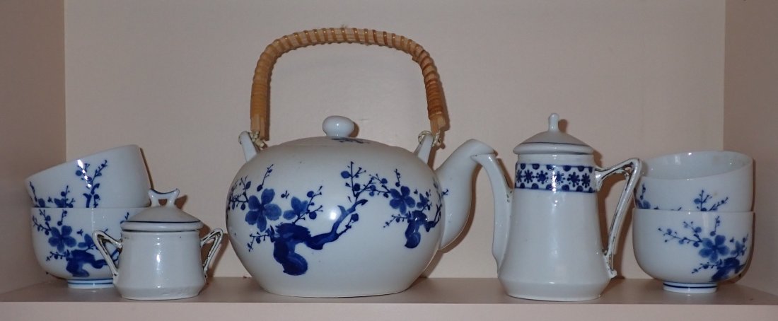 Japanese Teapots Sugar & Cups (1 of 1)
