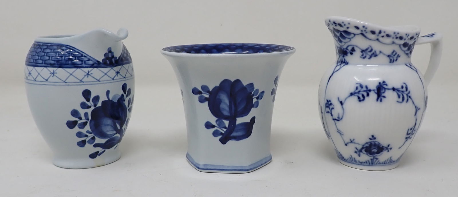 2 Royal Copenhagen Miniature Pitchers & Toothpick Holder (1 of 3)