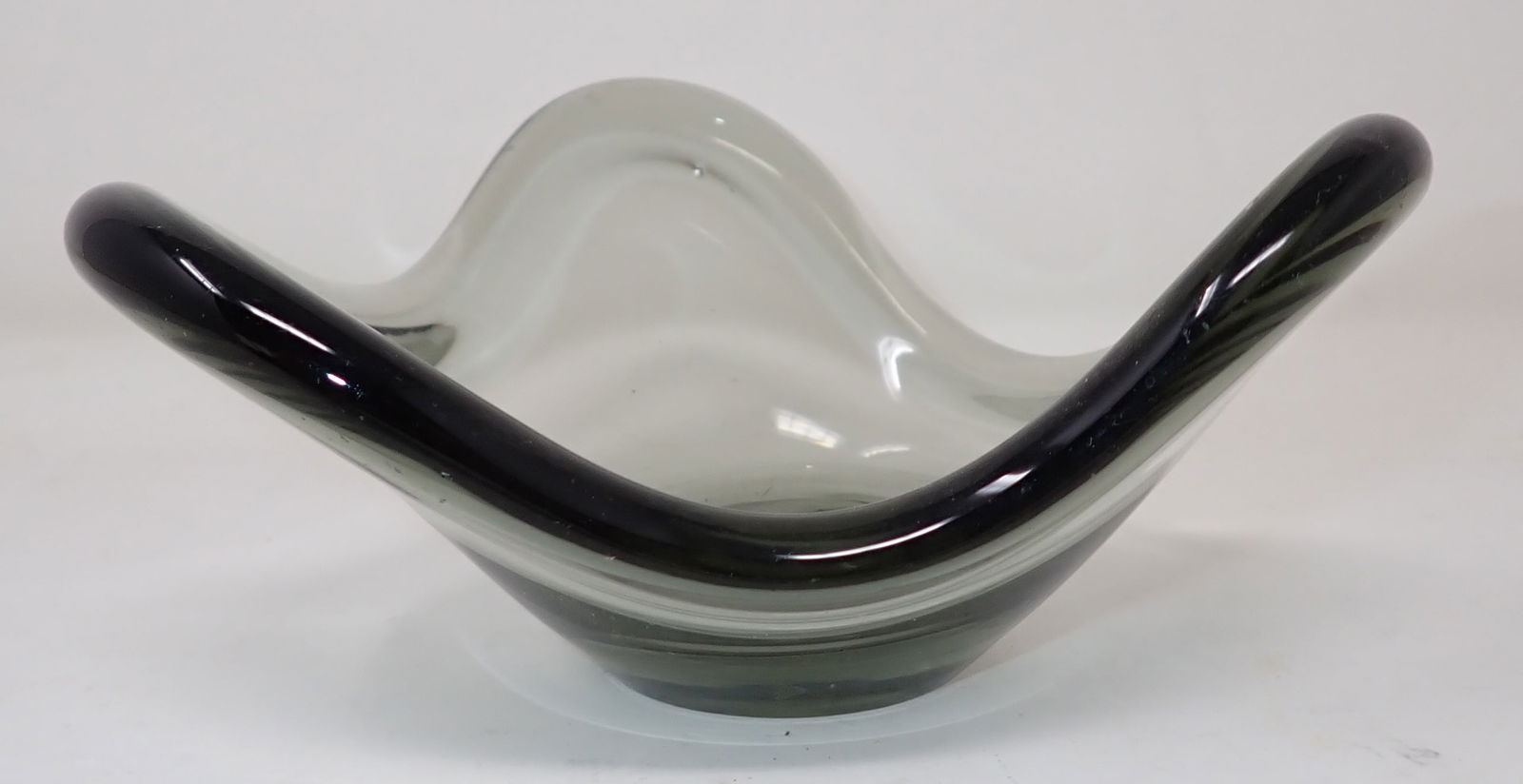Holmegaard Glass Candy Dish: Approx 5" x 2 3/4" tall