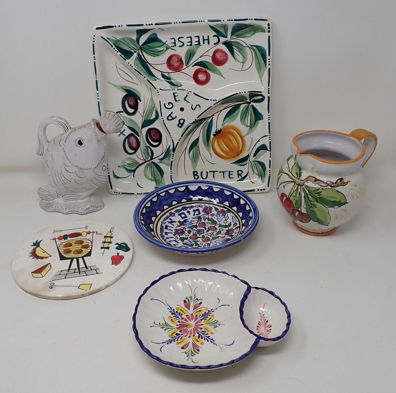 Italian Portuguese & Misc Pottery (1 of 3)