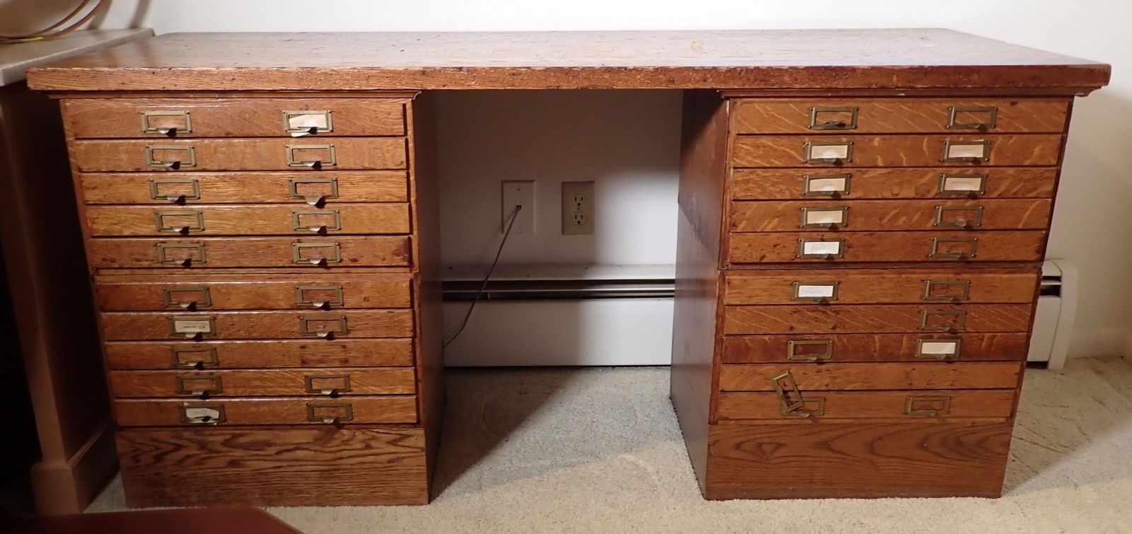 Printers Cabinet / Desk with John Stuart Top (1 of 17)