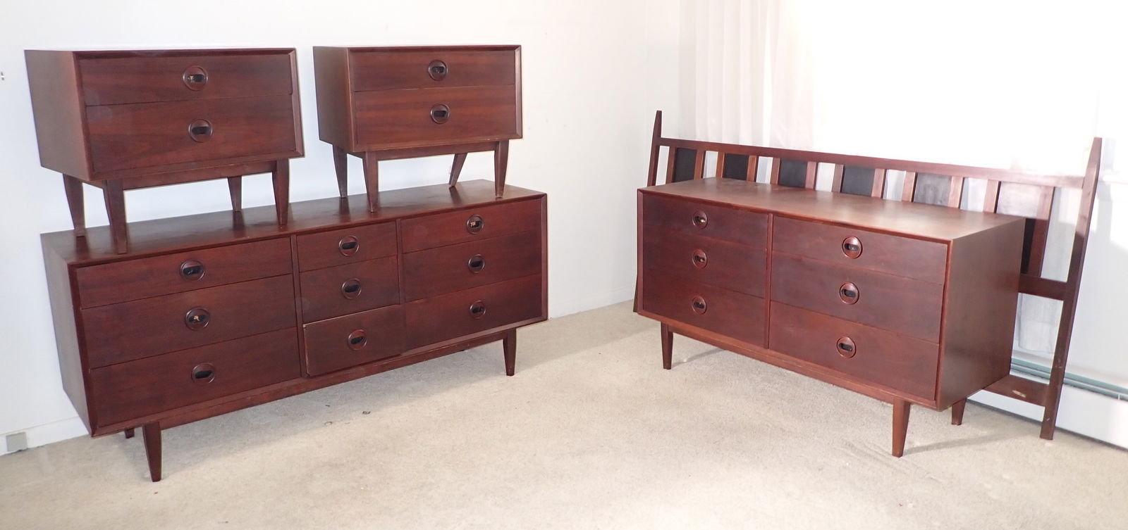 5 pc Mid Century Modern Bedroom Set (1 of 14)
