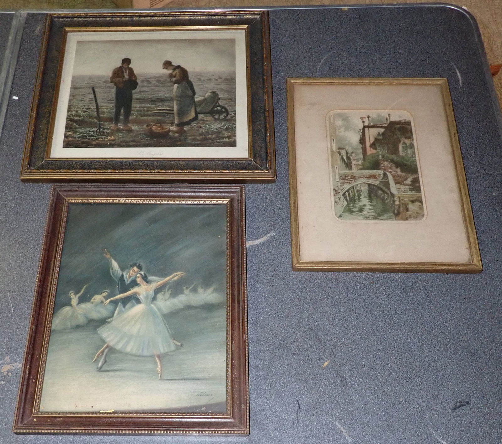 3 Prints incl L. Angelus RA Loederer (1 of 4)