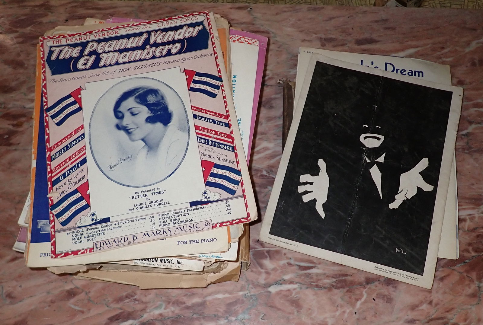 Pile of Misc Sheet Music (1 of 7)