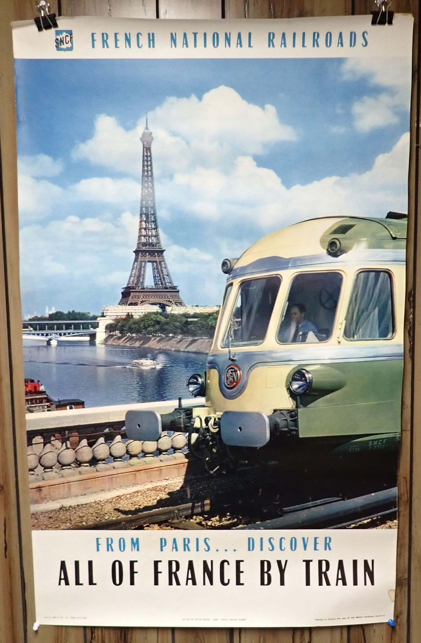 Discover France by Train Vincent Robert Poster (1 of 5)
