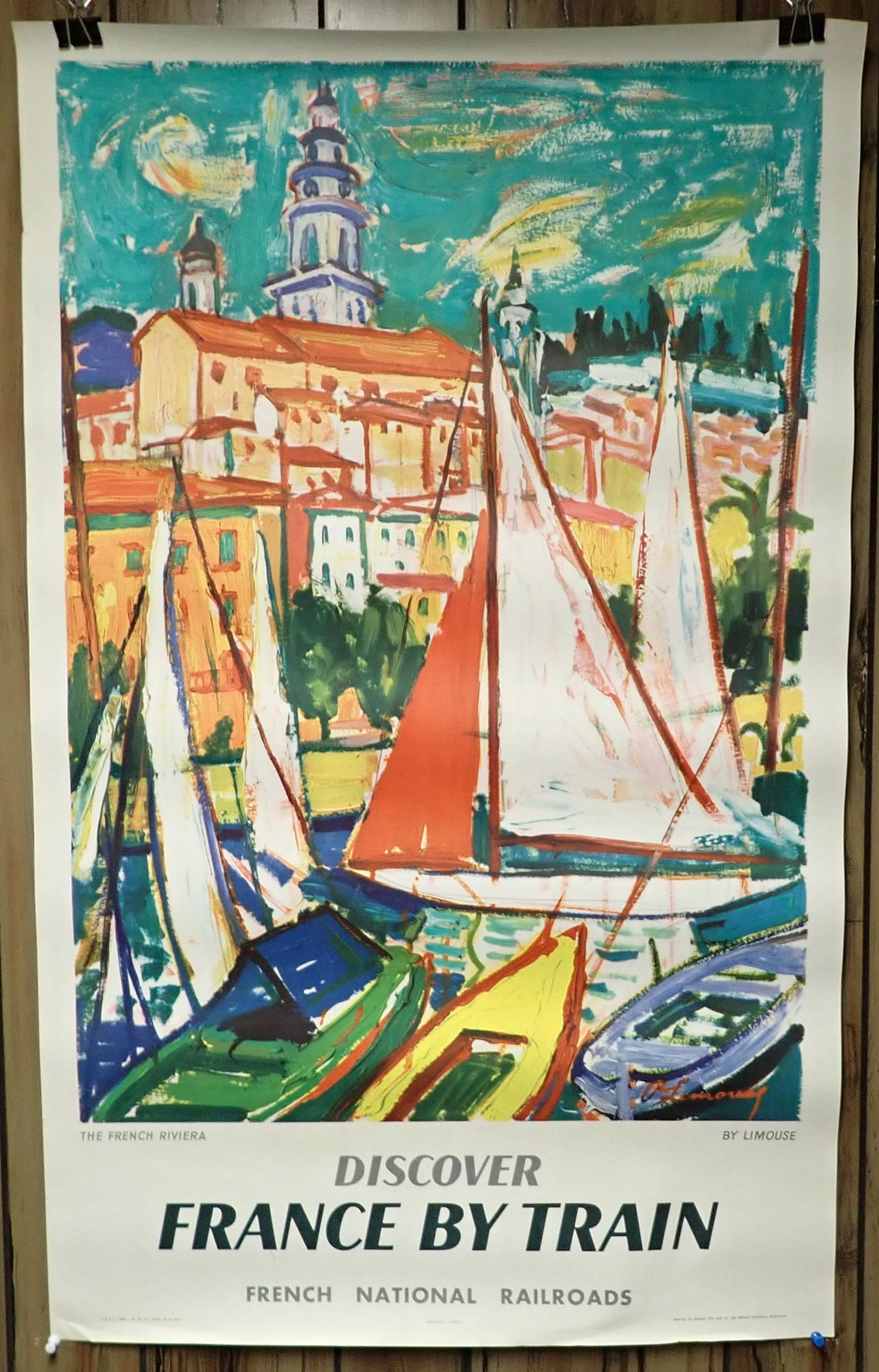 1960 Limouse France By Train Poster (1 of 5)