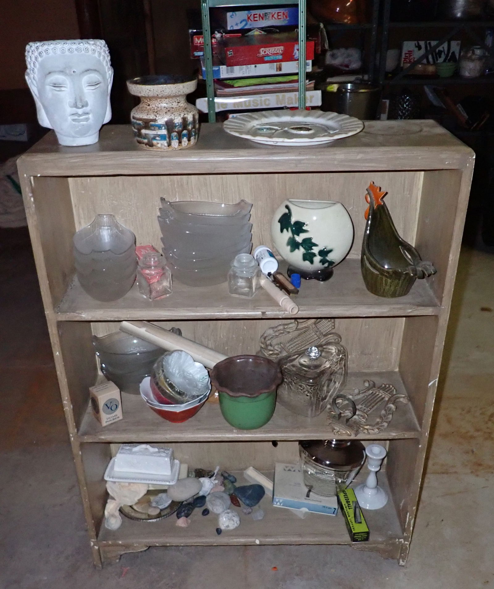 Shelf Pottery & Misc (1 of 4)